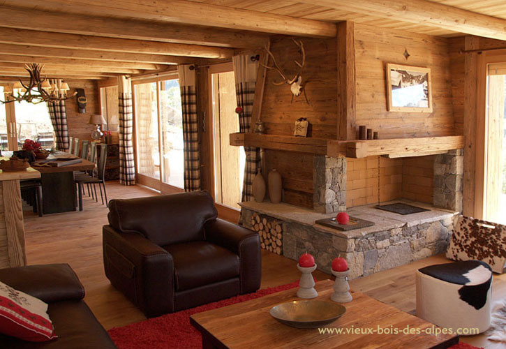 décoration intérieur chalet